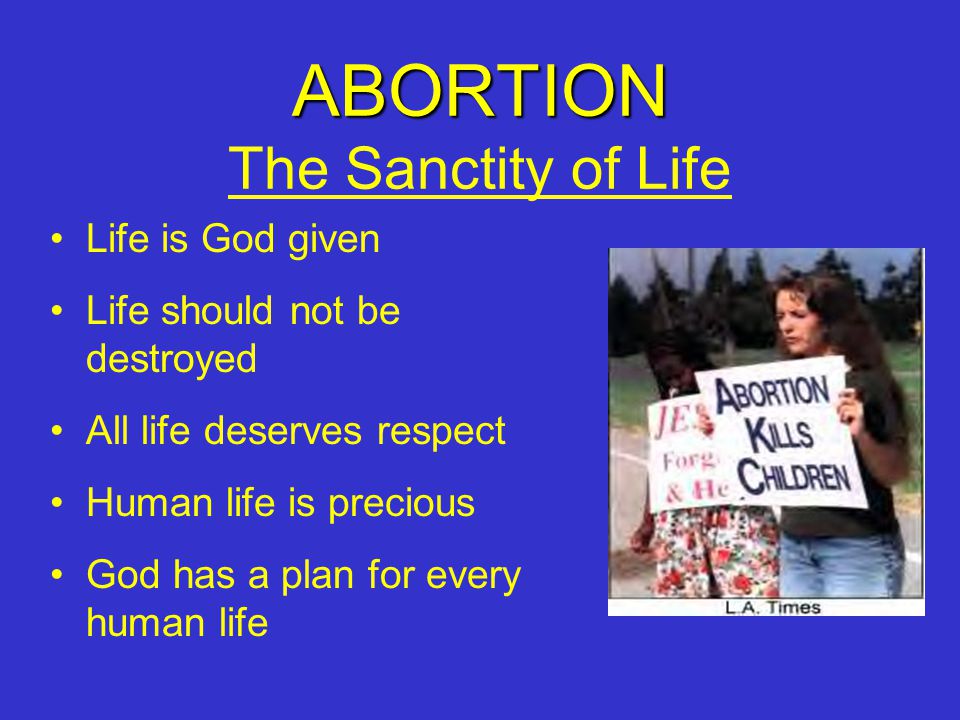 Abortion’s Moral Value
